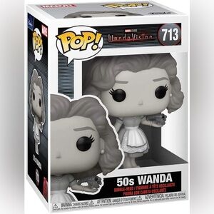 Funko Pop WandaVision 50s Wanda Black and White Figure